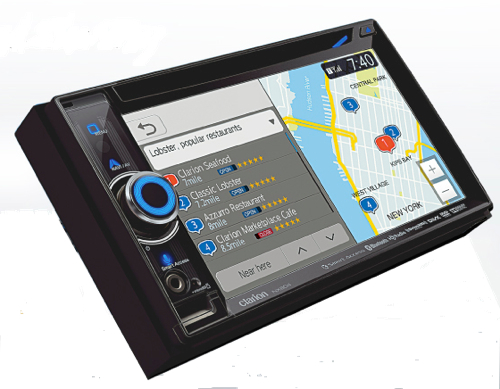 Clarion NX604 DVD Smart Access MUltimedia Station