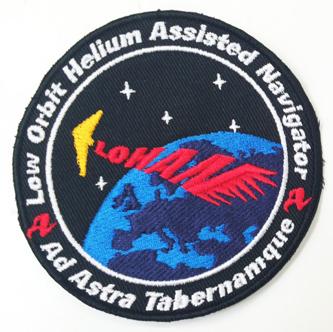 Our embroidered LOHAN mission patch