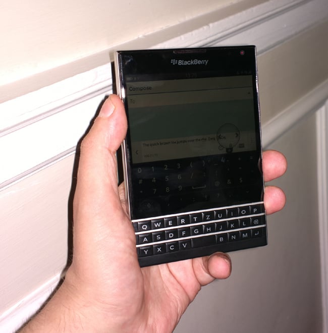 blackberry square phone