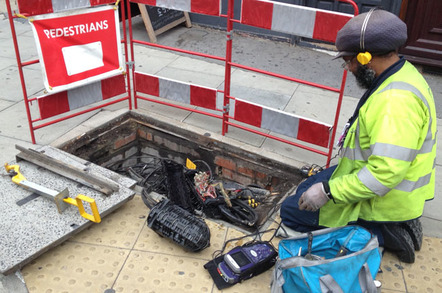 BT Openreach at work