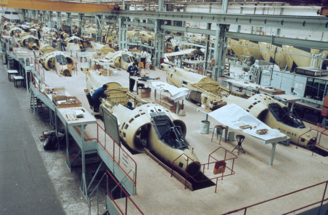 Harriers at Ham BAE Systems via Royal Air Force Museum