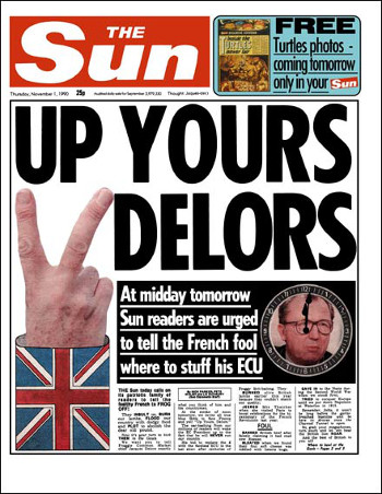 Sun front page jibe by Google