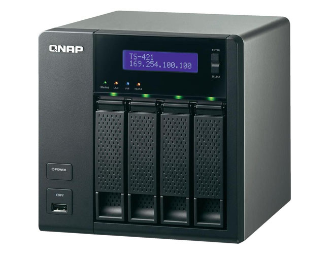 QNAP TS-421 4-bay NAS box