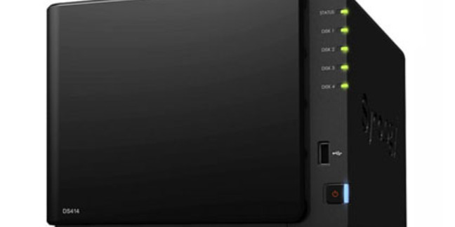 Synology DS414 4-bay NAS box