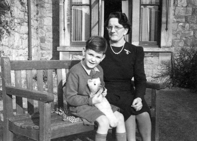 John Cleese with mother