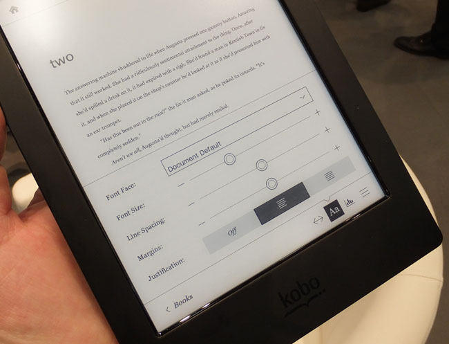 Kobo Aura H2O e-reader