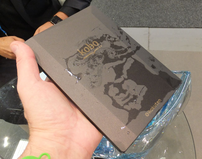 kobo aura h2o unboxing em portugues