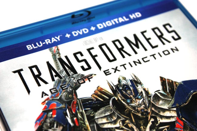 Transformers: Age of Extinction Dolby Atmos Blu-ray disc