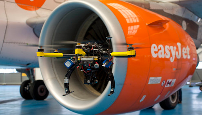 EasyJet drone