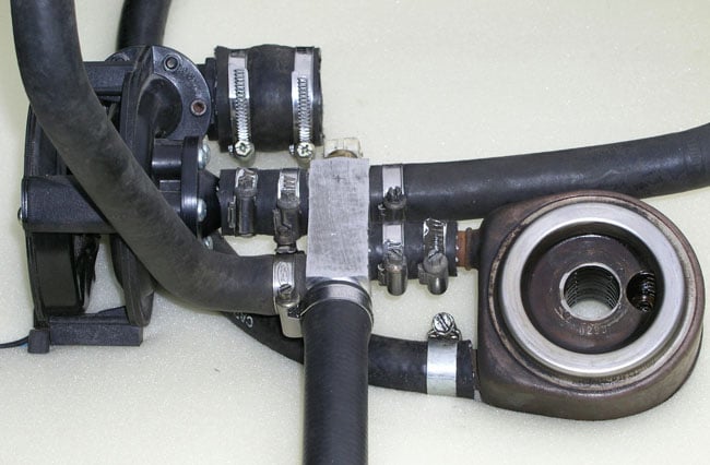 Cooling modifications: an electric water pump