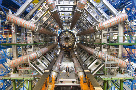 ATLAS (A Toroidal LHC Apparatus) is one of six detector experiments at the Large Hadron Collider (LHC) – image by Maximilien Brice CERN/Science photo library