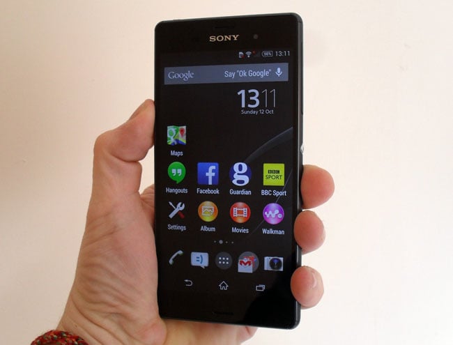 Sony Xperia Z3 Android smartphone