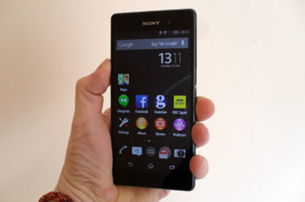 Sony Xperia Z3 Android smartphone