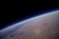 Video still from Saturday's Edge flight