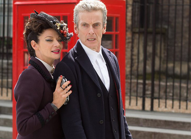 The Doctor and Missy in Dark Water