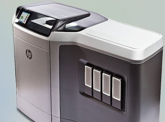 HP's Multi Jet Fusion 3D printer