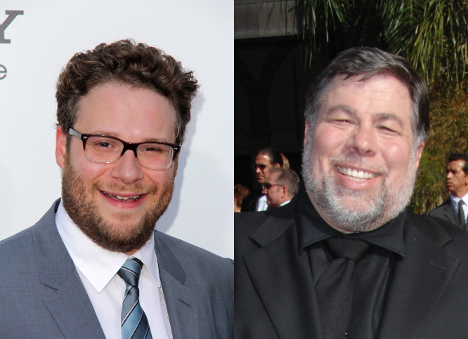 Seth Rogen and Steve Wozniak