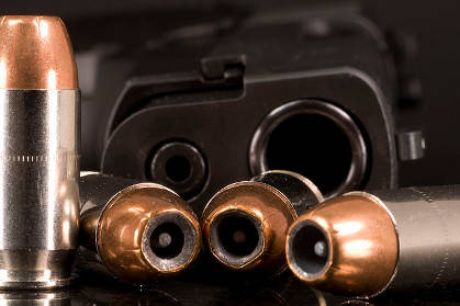 Pistol cartridges and a pistol