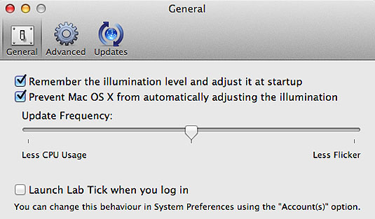 Lab Tick illumination controller