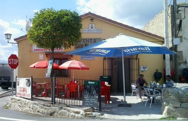 A view of Bar Restaurante San Lorenzo