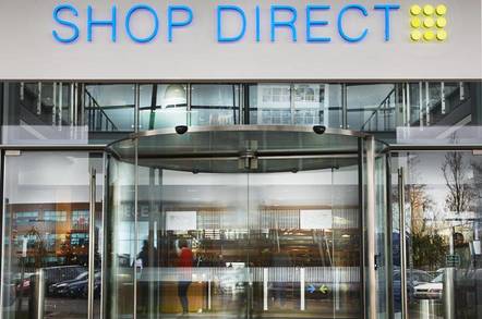 Shop Direct Skyways House entrance