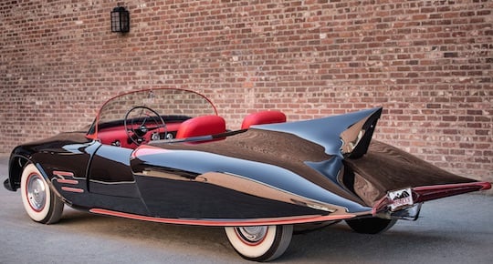 A 1963 replica batmobile