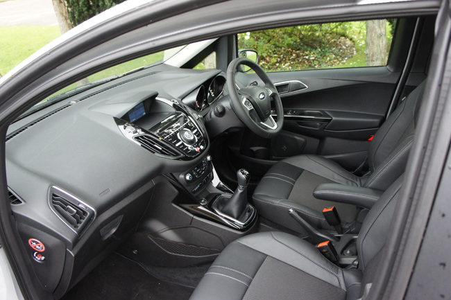 Ford B-MAX has good seats and a proper handbrake