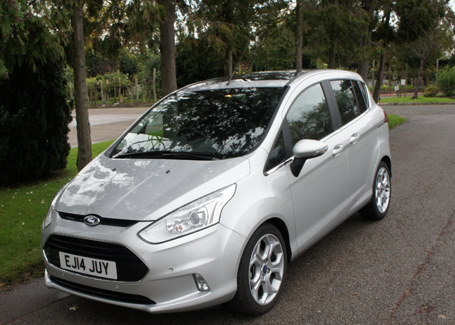 Look familiar? The Ford B-MAX is based on its Fiesta