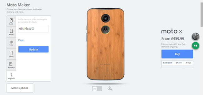 Motorola Moto X Android smartphone