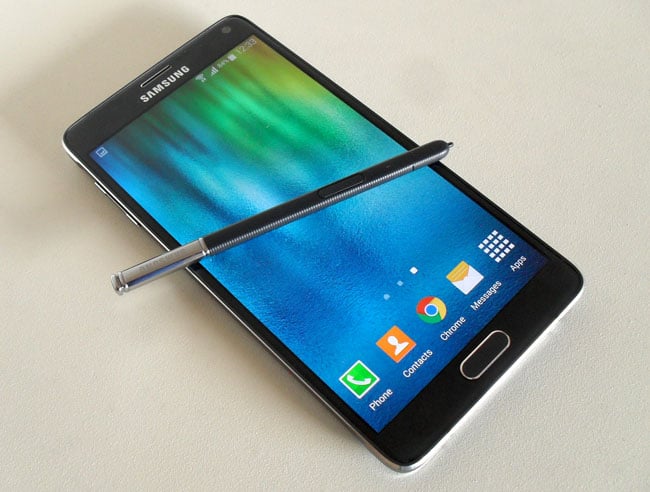  Samsung Galaxy Note 4 Android smartphone