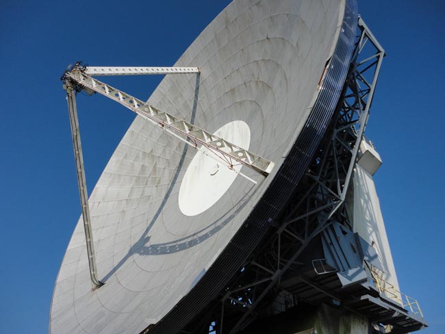 Arthur at Goonhilly