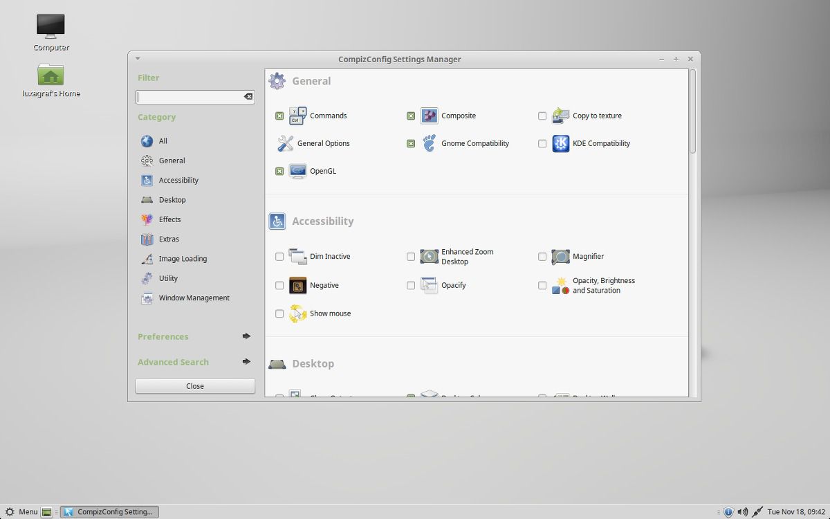 Mint 17.1 Compiz