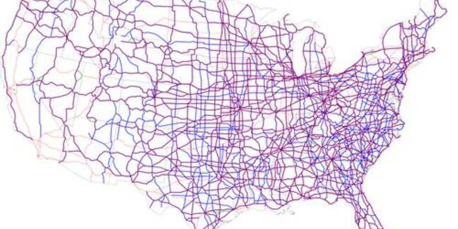 Interesting USA map