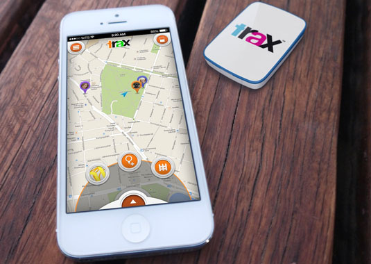 Swedish firm Trax offers this small GPS tracker, with two years of service included 