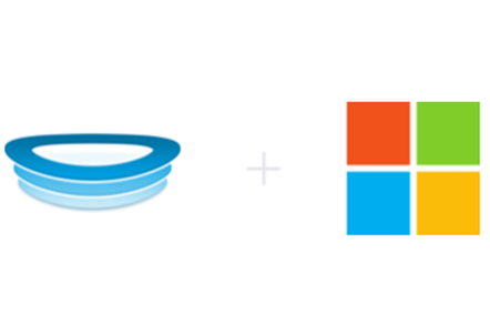 HockeyApp + Microsoft logos