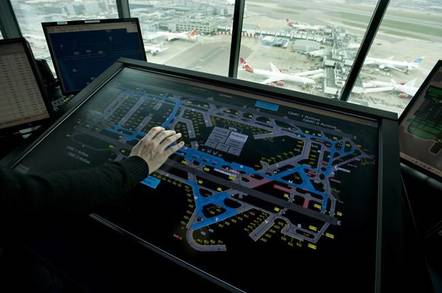 Air traffic control at NATS