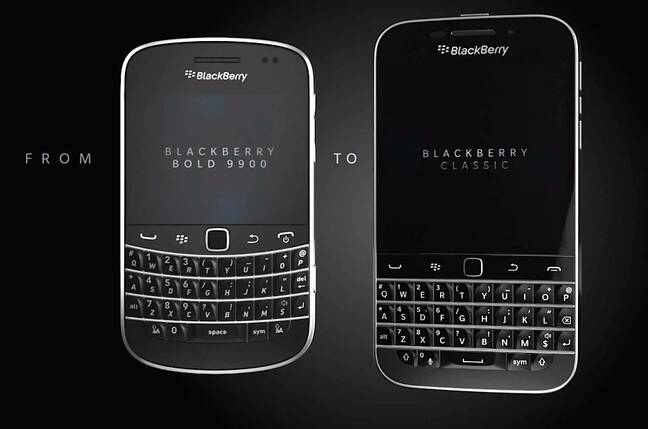 Pitch Black New Blackberry Classic Is Aimed At The Old School • The