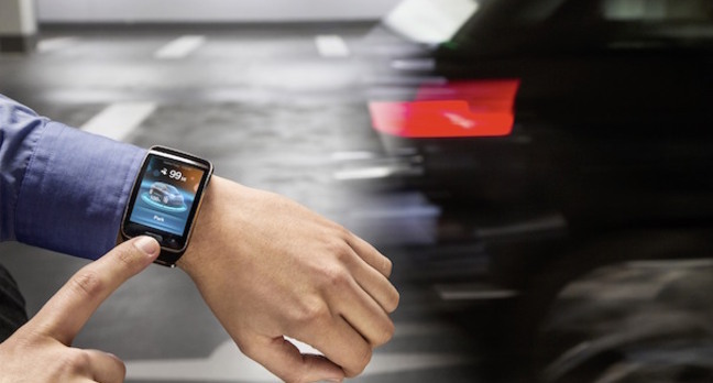 BMW's remote parking tech