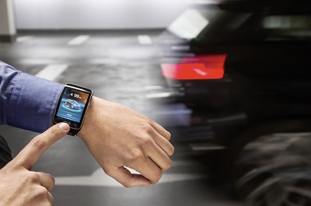 BMW's remote parking tech