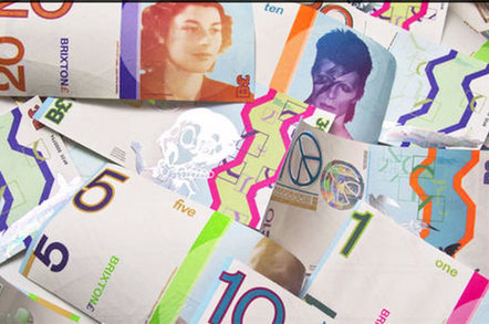 Funny money from south of the river