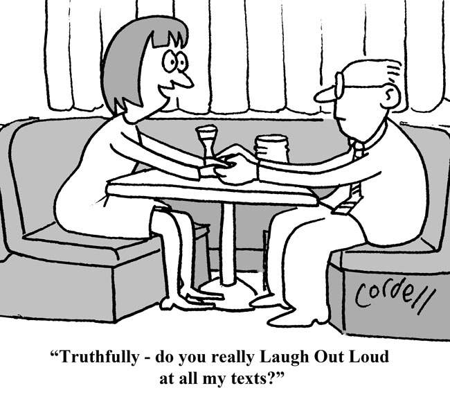 True LOL cartoon by Tim Cordell