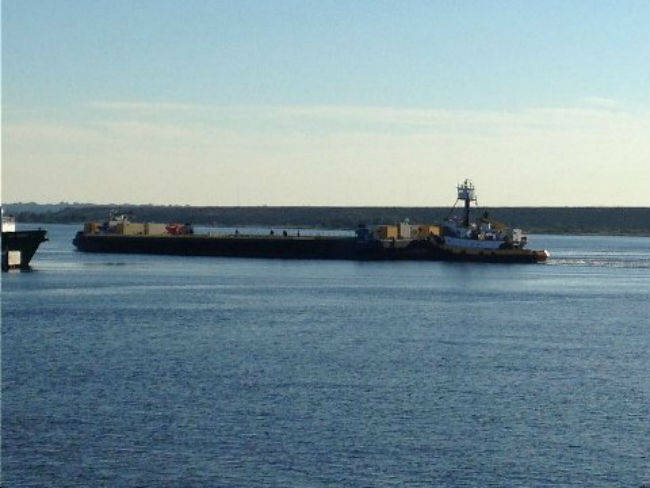 SpaceX Barge