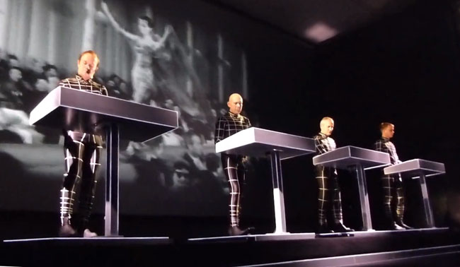 Kraftwerk concert 2012