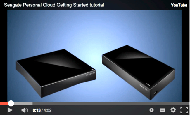 Seagate Personal Cloud boxes