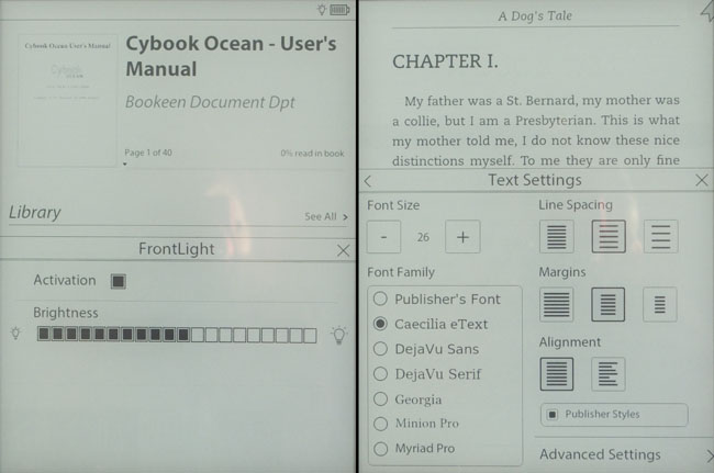 Bookeen Cybook Ocean