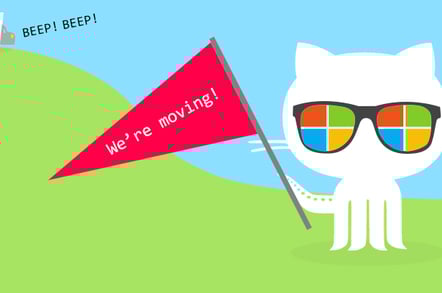 Microsoft moving to GitHub