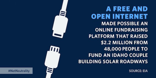 President Obama's net neutrality graphic used in the 2015 State of the Union 