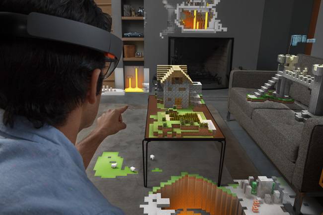 HoloLens Minecraft