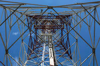 Cell tower, view from below. Image by Shutterstock.com 