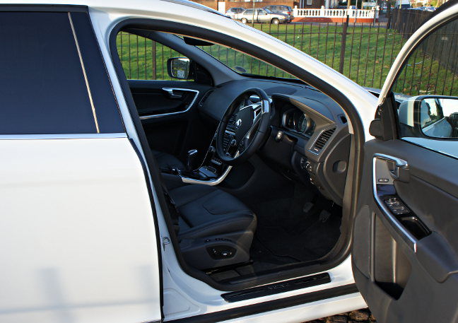 Volvo XC60 driver's seat. Pic: Simon Rockman